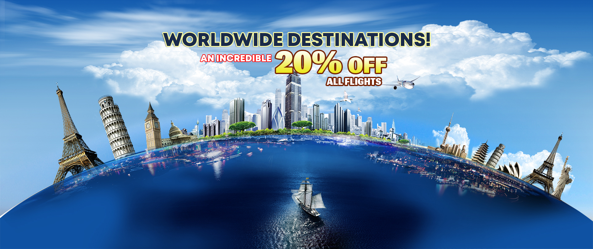 10% off on worldwide destination at skyworldtravel